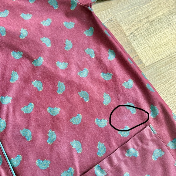 Vintage Bill Blass Paisley Belted Robe (size ONE SIZE) - Picture 11 of 12